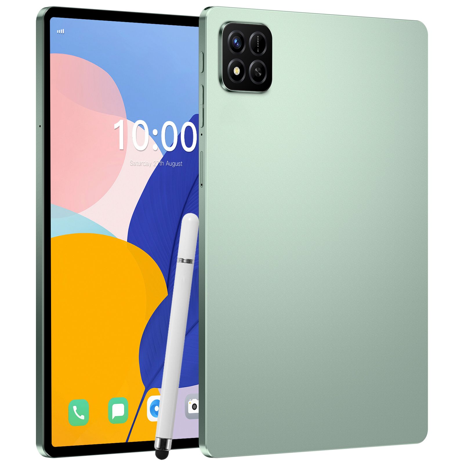 Планшет Tecon Spark 40 Pro, 10.1" 16 ГБ/1024 ГБ, хаки, светло-зеленый