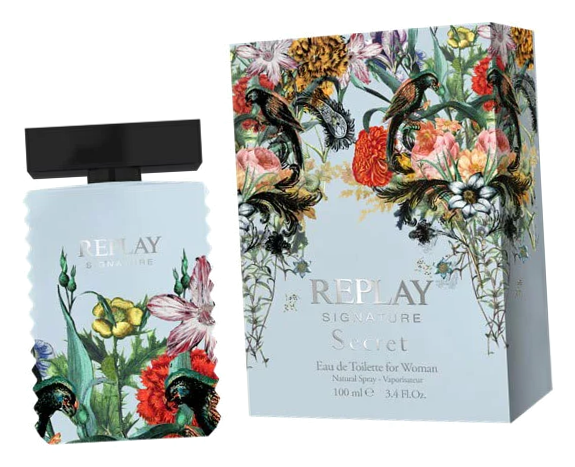 Парфюм Replay Signature Secret для женщин 100 мл - Реплей Сигнатура Сикрет туалетная вода