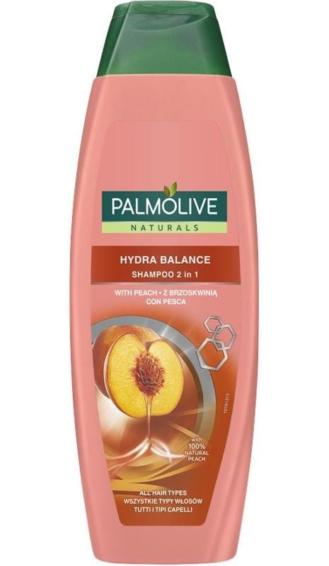 Шампунь для волос Palmolive Hydra Balance 2w1, для любого типа волос, 350 мл