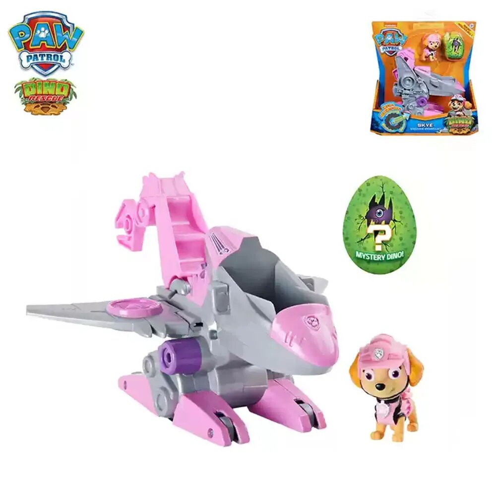 Paw Patrol, Dino Rescue, Щенячий патруль Спасательная машина Серия спасения динозавров, SKYE