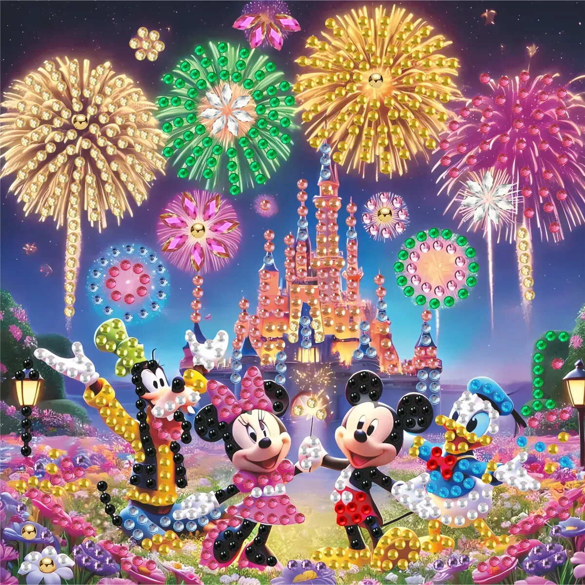 Универсальный набор для алмазной мозаики Magic Diamond Kit De Pintura Con Diamantes