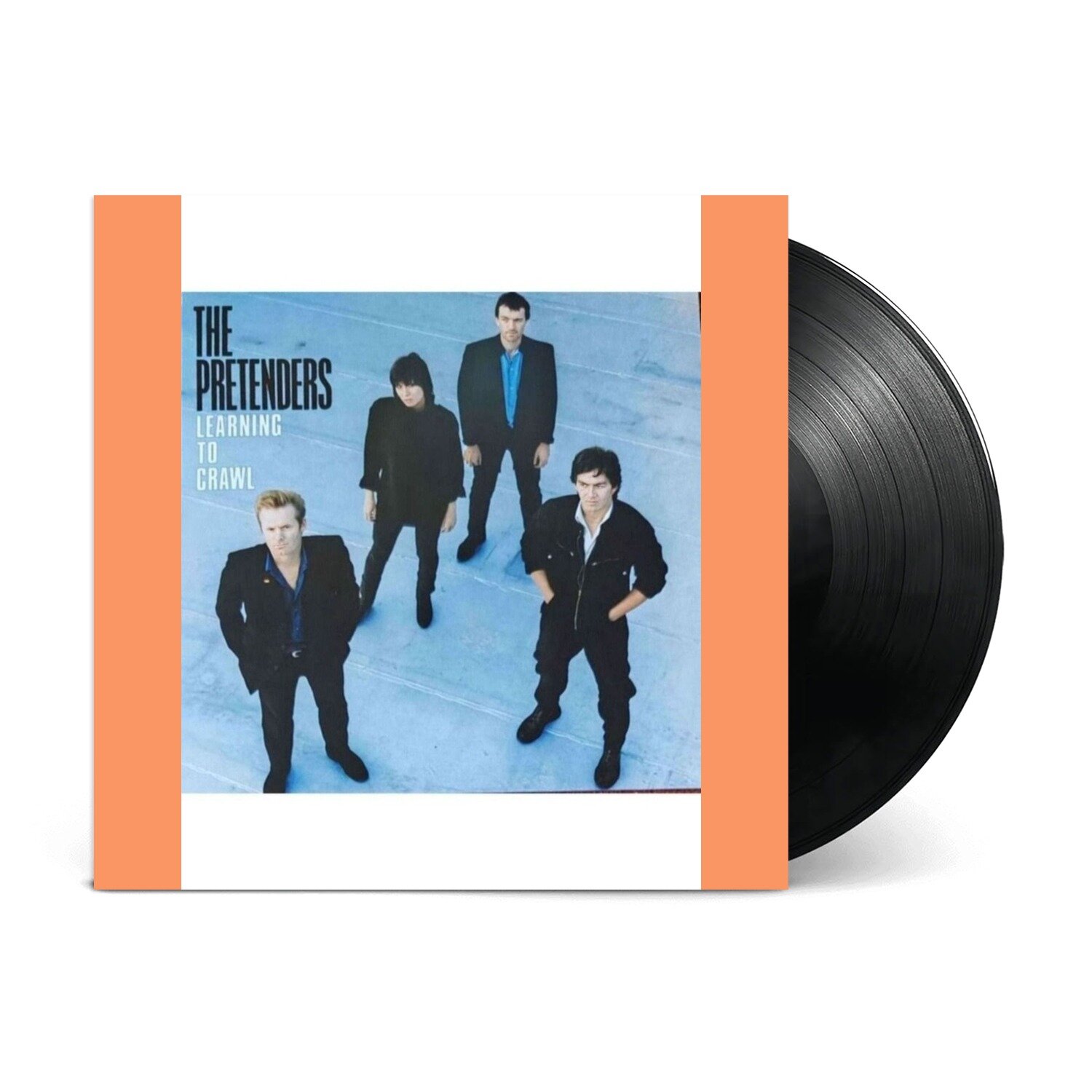 Виниловая пластинка The Pretenders - Learning To Crawl Vinyl, LP, Album, Limited Edition, Crystal Clear Новый ,