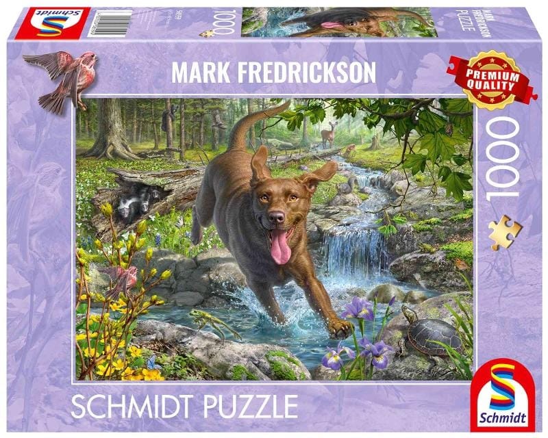 Пазл Schmidt Mark Fredrickson "Прогулка с собакой", 1000 элементов