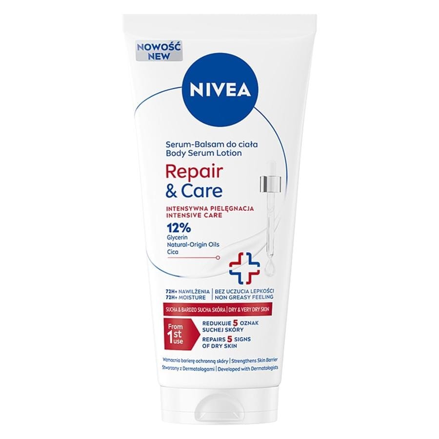 Бальзам, лосьон, молочко для ухода за кожей Nivea Repair & Care регенерирующая сыворотка-бальзам для тела, 200 мл
