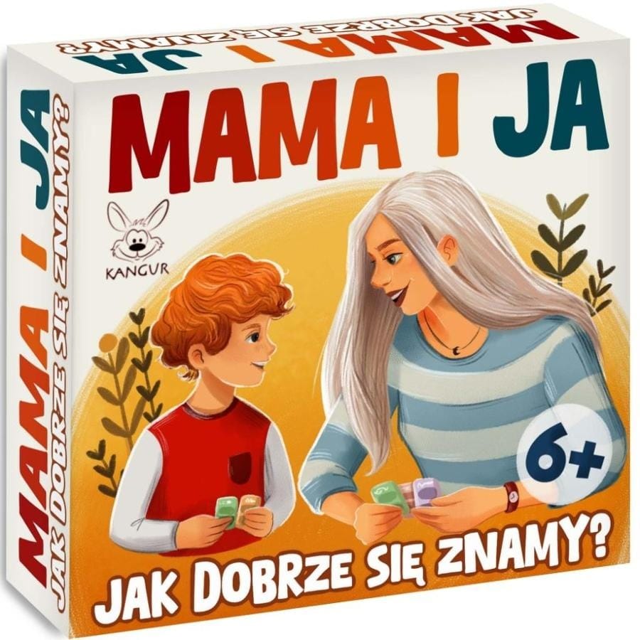 Настольная игра Kangur Мама и Я, семейная игра для детей