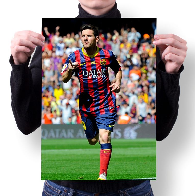 Плакат Лионель Месси, Lionel Messi №30, А1