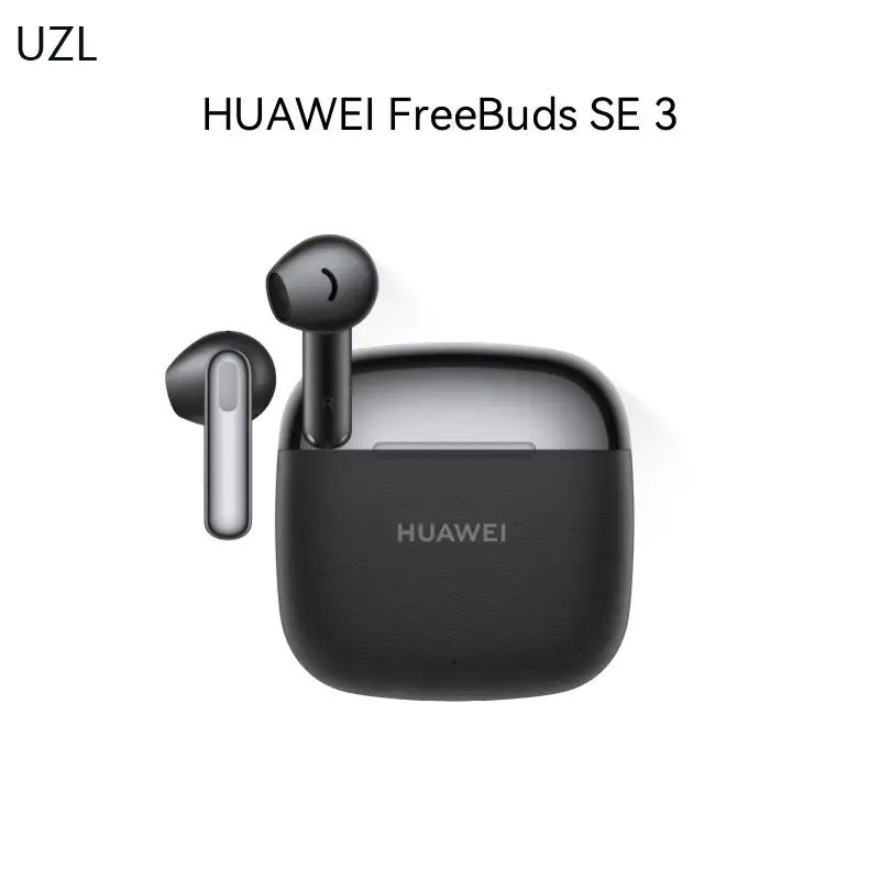 HUAWEI Наушники беспроводные с микрофоном Huawei FreeBuds SE 3, USB Type-C, черный матовый