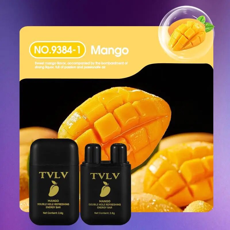 Энергетический стик с двойным отверстием для ароматерапии mango