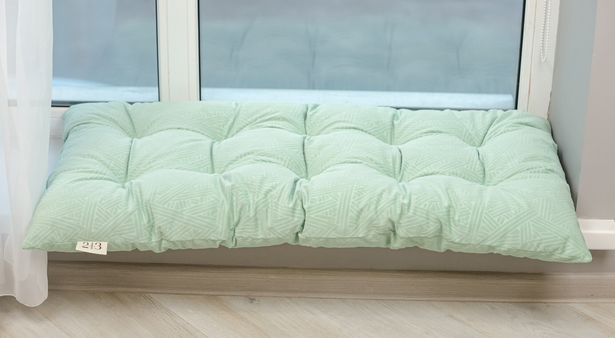 Матрас 100х50 с тафтингом, бархат, 100 % полиэстер, 23 Линия — фото 1