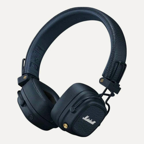 Изображение товара Беспроводные наушники Marshall Major V, IPX4, 1600 мАч, Blue (Полуночный синий)