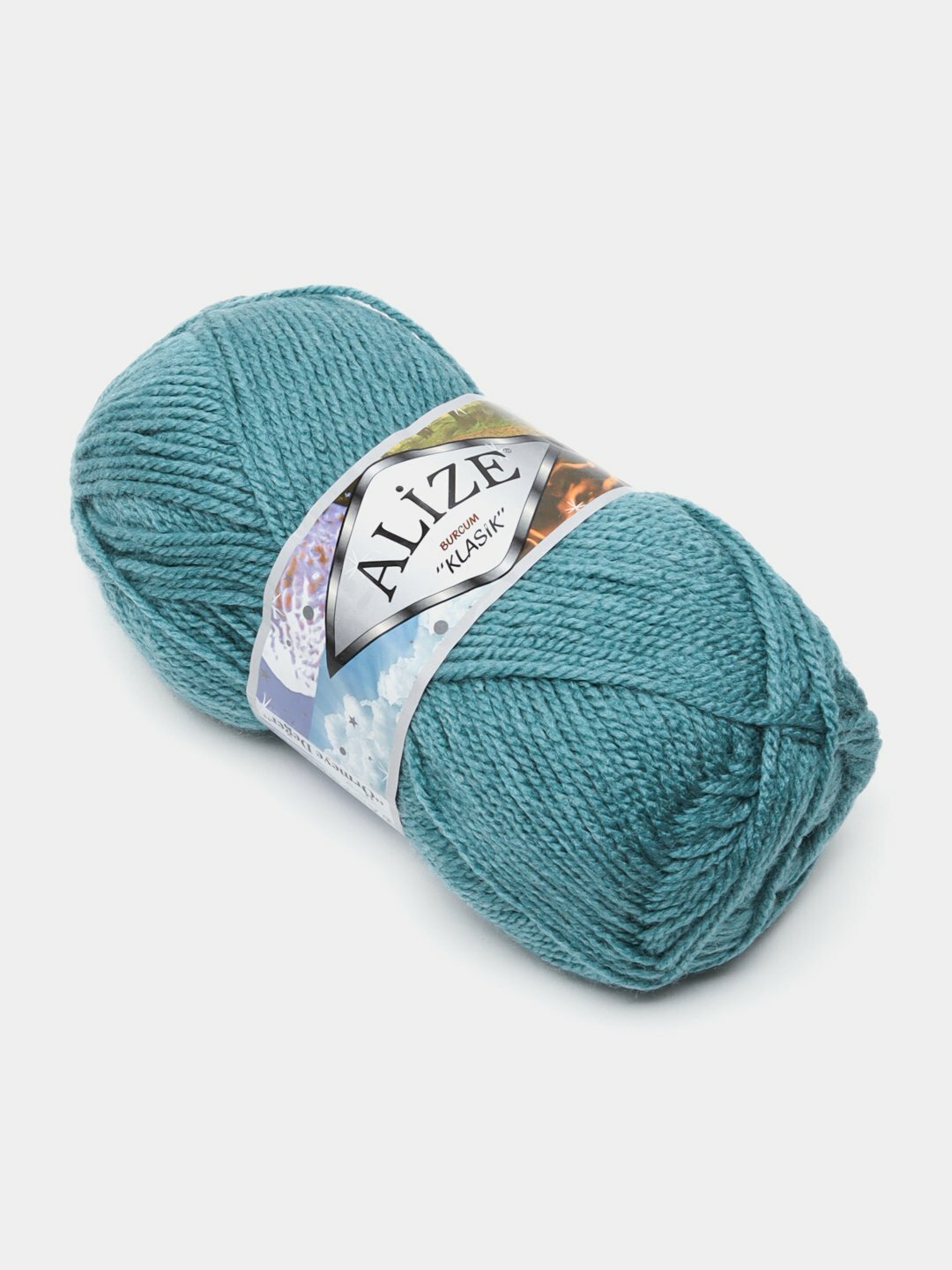 Пряжа для вязания Alize Burcum Klassik, однотонная — фото 1