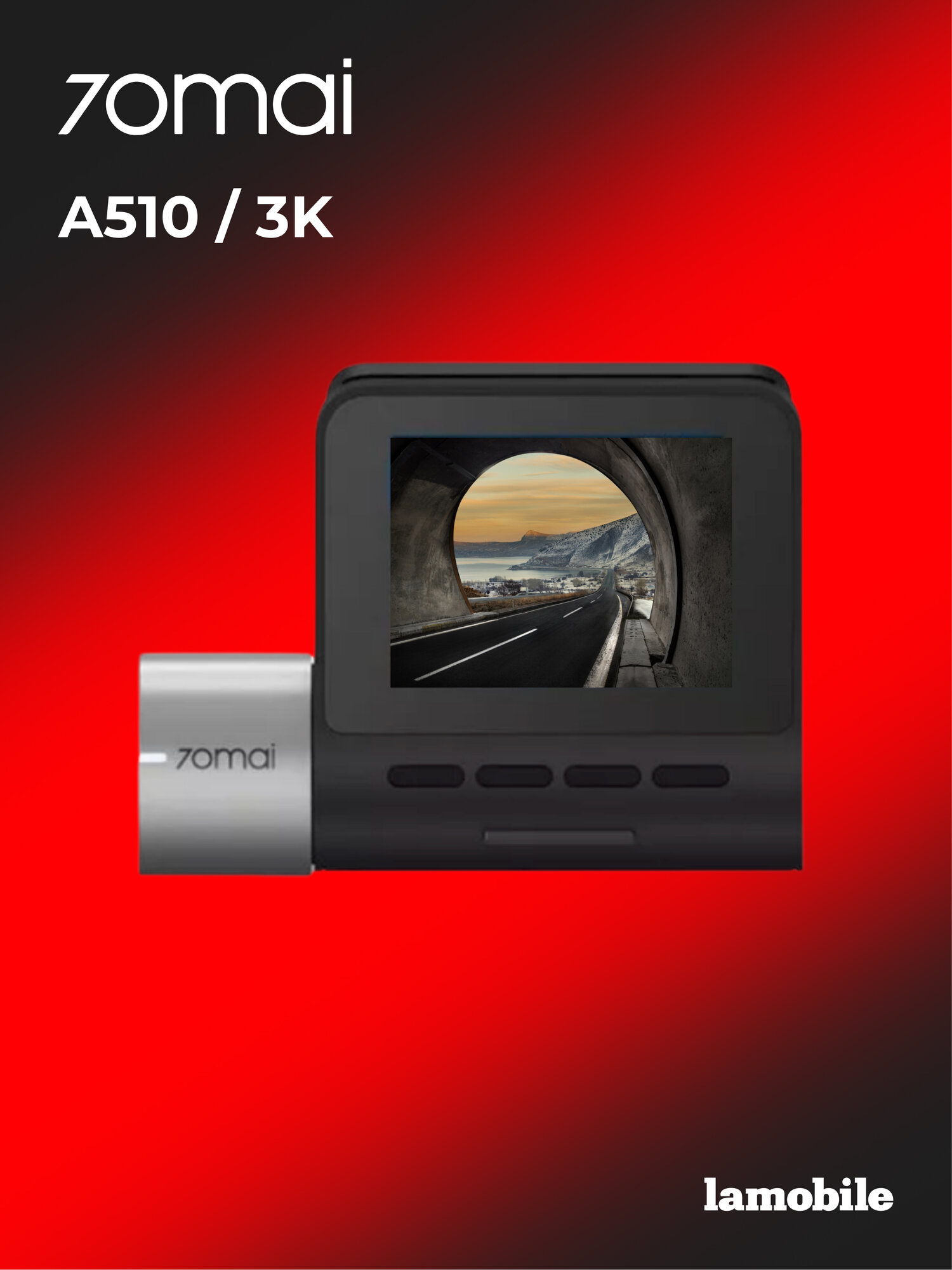 Видеорегистратор 70Mai Dash Cam A510 (RU)