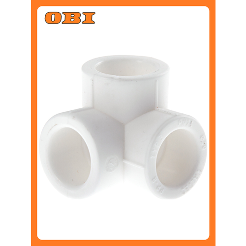 Тройник полипропиленовый VALTEC двухплоскостной 25 мм 400₽