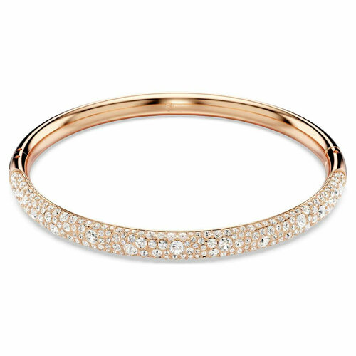 фото Браслет swarovski, кристаллы swarovski, золотистый