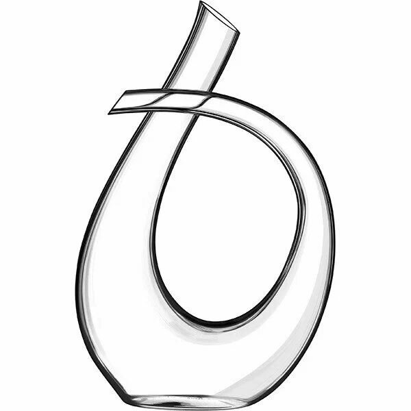 Декантер RONA; хр. стекло; 1,4л; D49, H325, L220мм