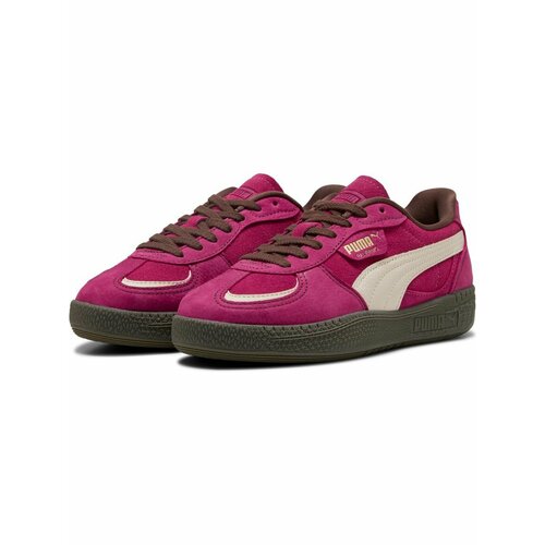 фото Кеды puma palermo moda wine club wns, полнота f (eu)/ на среднюю стопу, размер 3.5 uk, малиновый