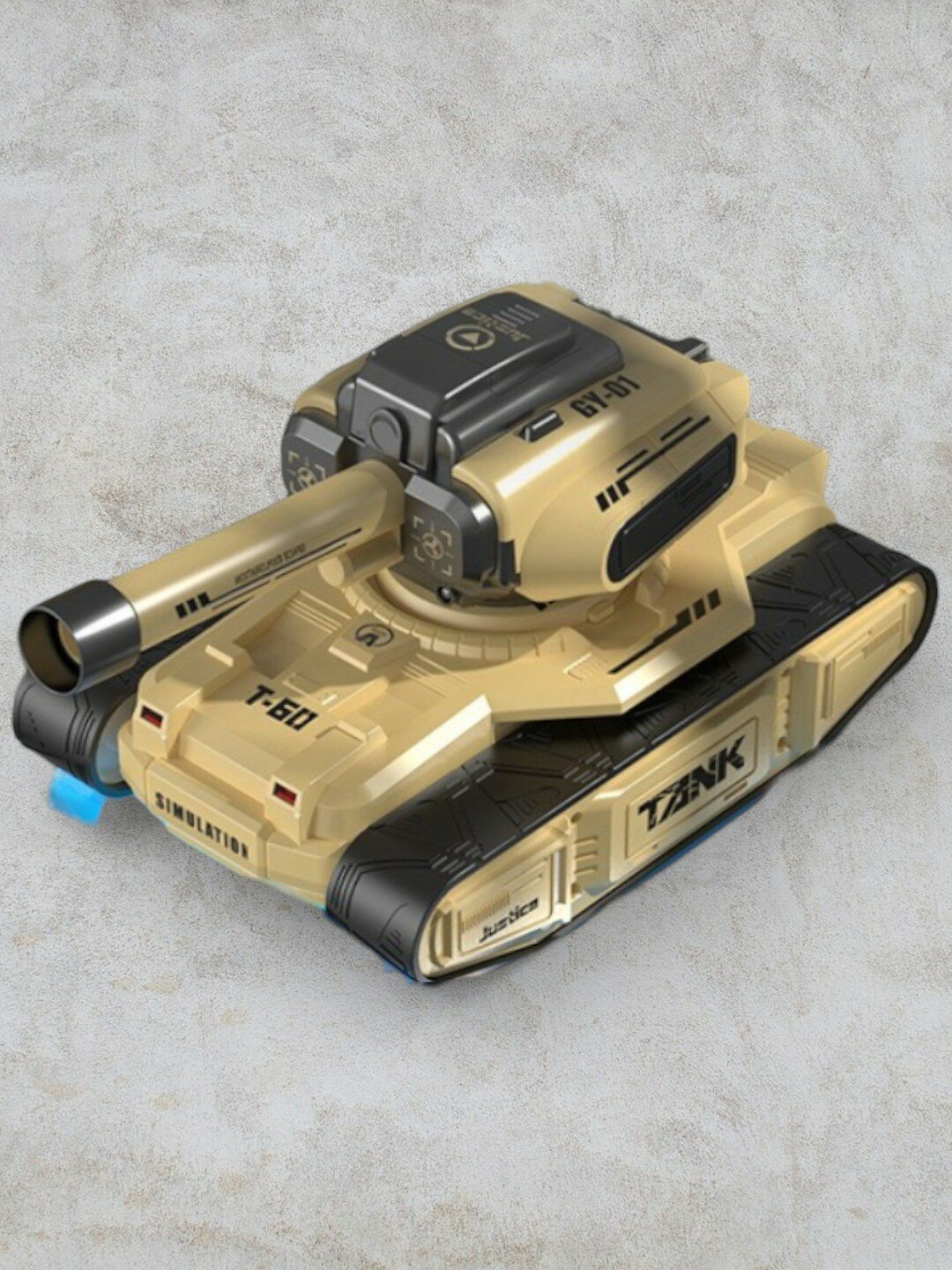 Радиоуправляемый танк Tccicadas "Special Ops Warrior", стреляет водяными пулями, 22 см