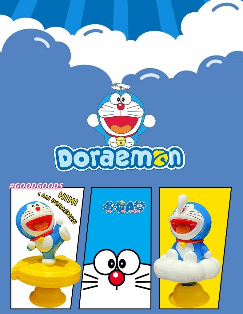 Doraemon Игрушечное украшение для кошки Тинкербелл, качающееся