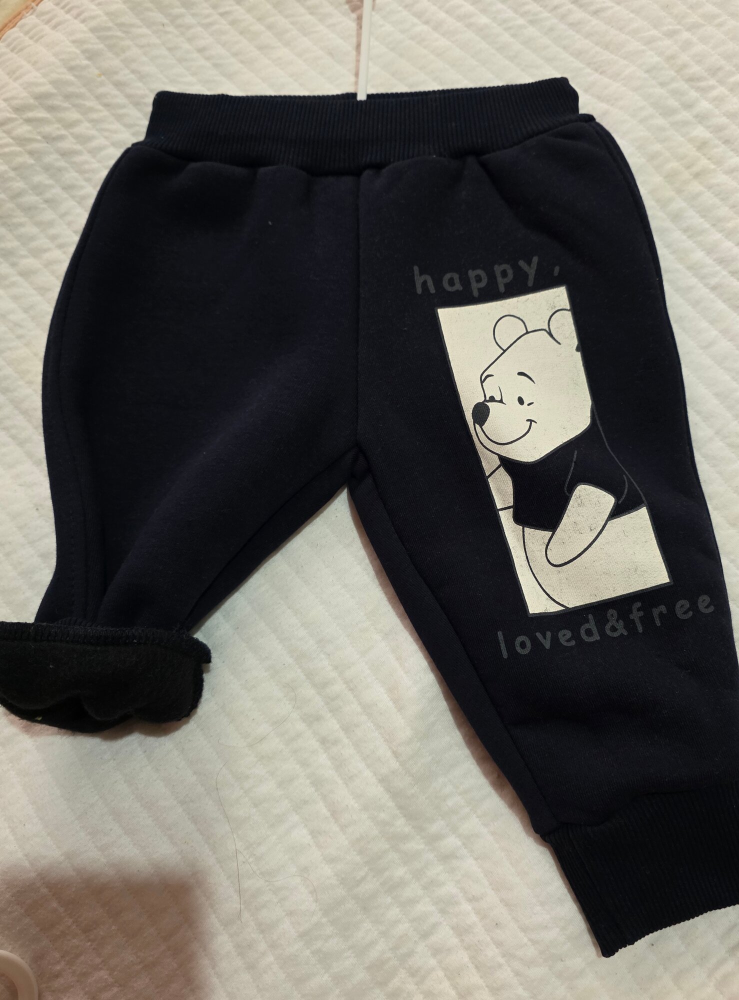 Комплект одежды  двойка, размер 80-86, 0658 черный — фото 1