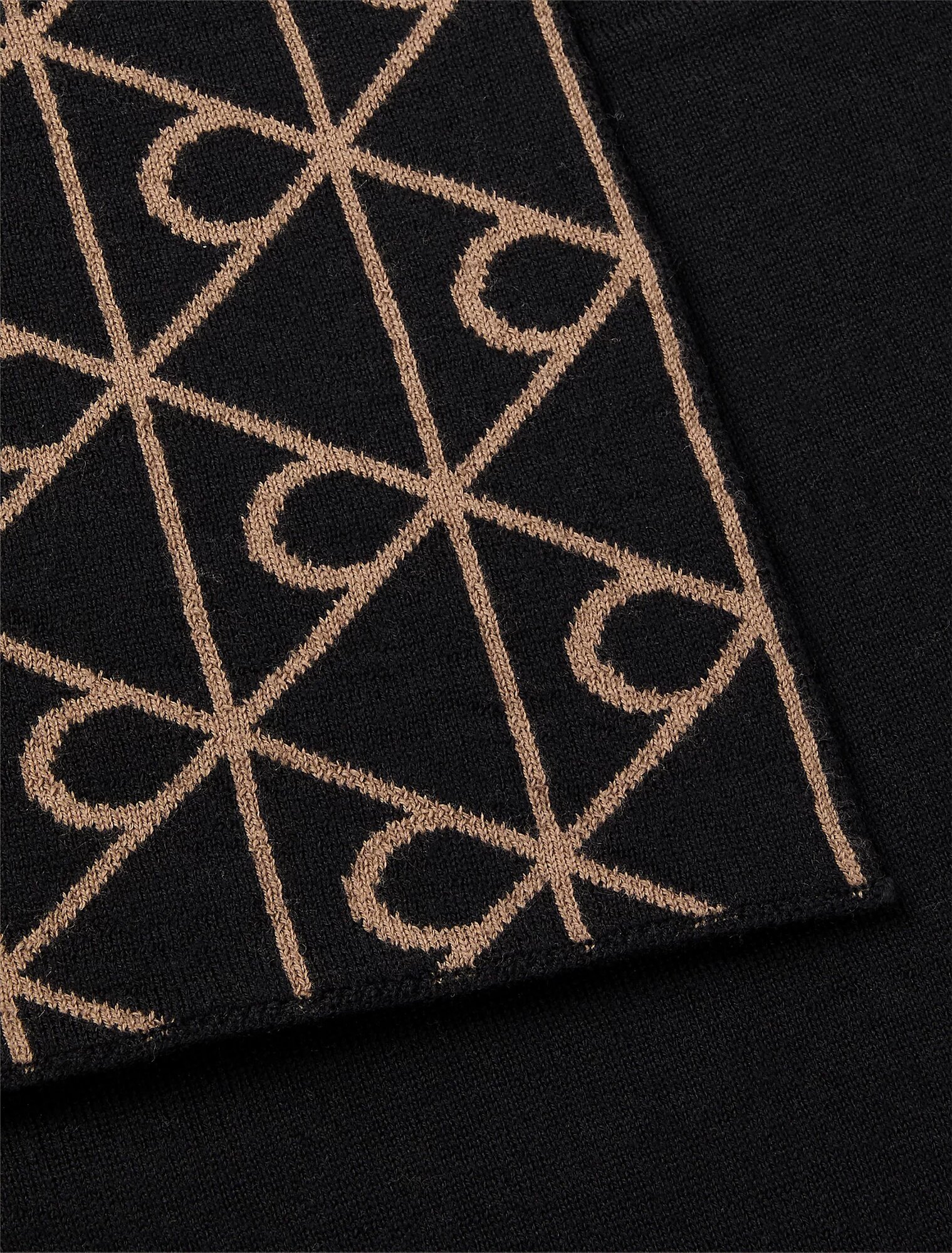 Шарф CALVIN KLEIN для мужчин, one size, черный — фото 1