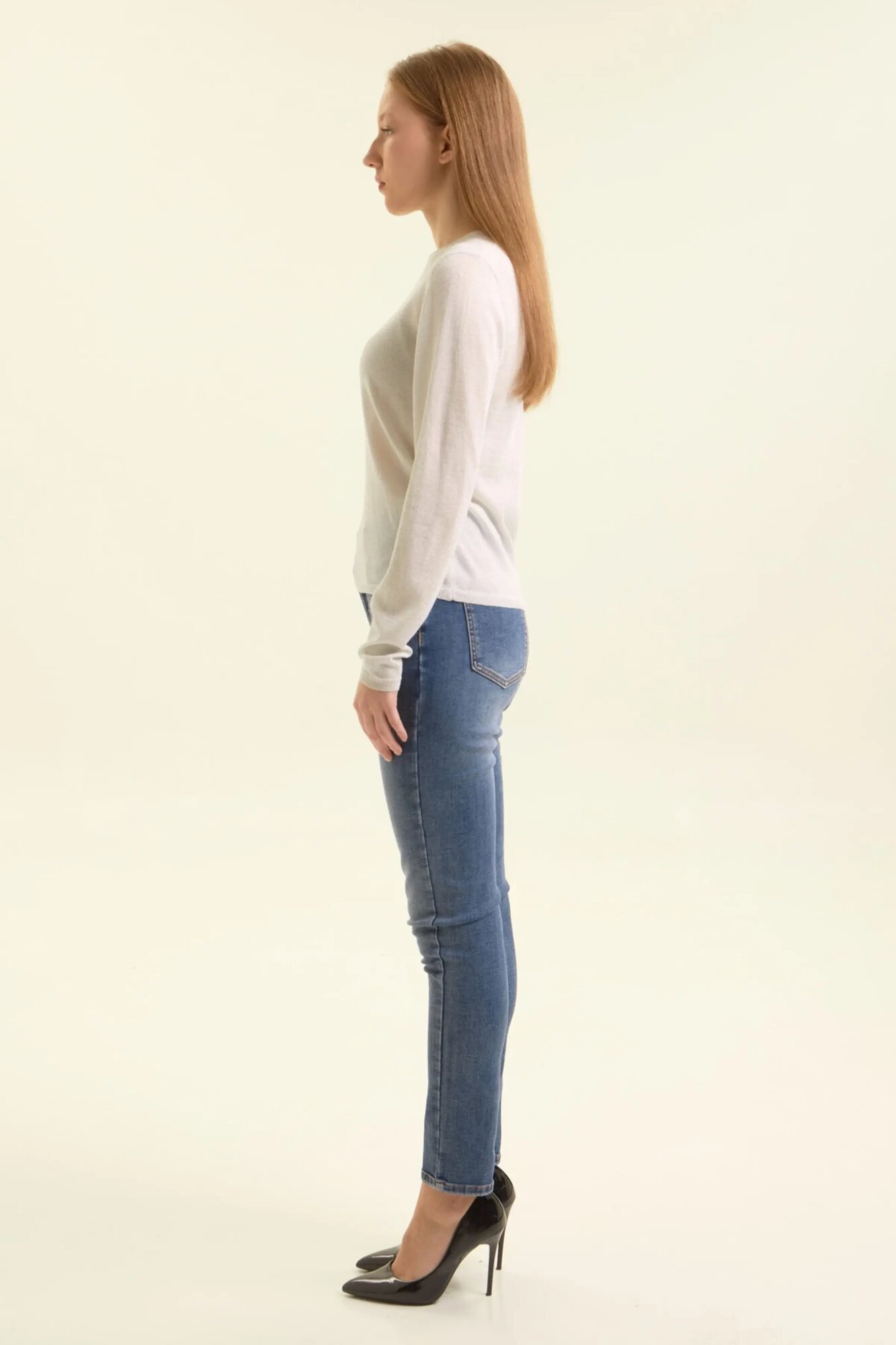 Джинсы Selfie, размер 25, светло-синий — фото 1