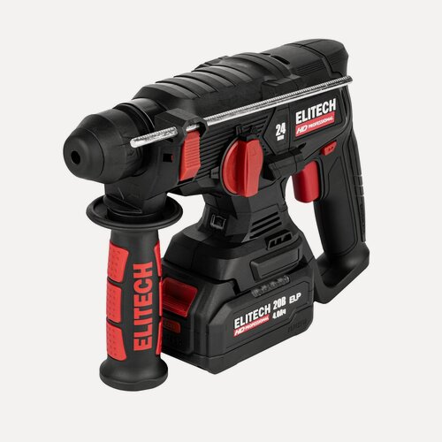 Изображение товара Перфоратор Elitech HD CRH 2024BL аккумуляторный, 3 режима, 2.3 Дж