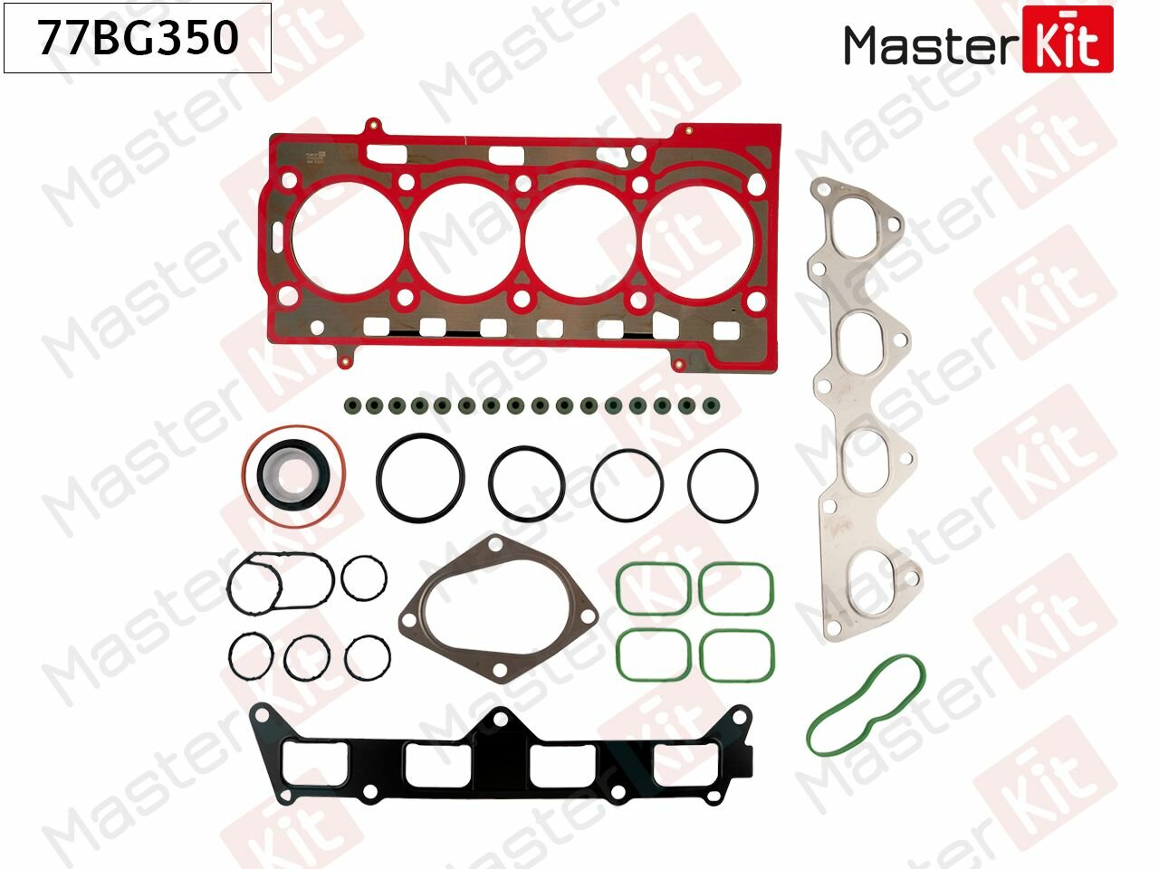 Комплект прокладок ГБЦ Skoda FABIA, II 542 CTHECAVE MasterKit 77BG350