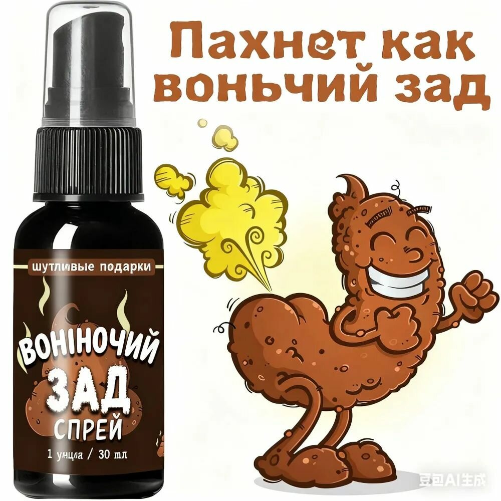 Рождественская забавная бомба с запахом какашек
