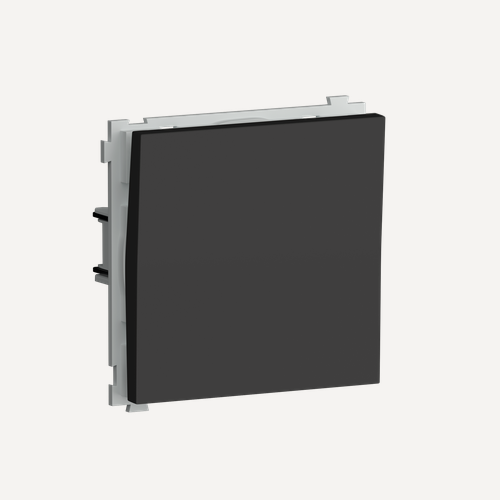 Изображение товара Выключатель 1-клавишный 10A 250В, цвет чёрный, серия R98, Donel