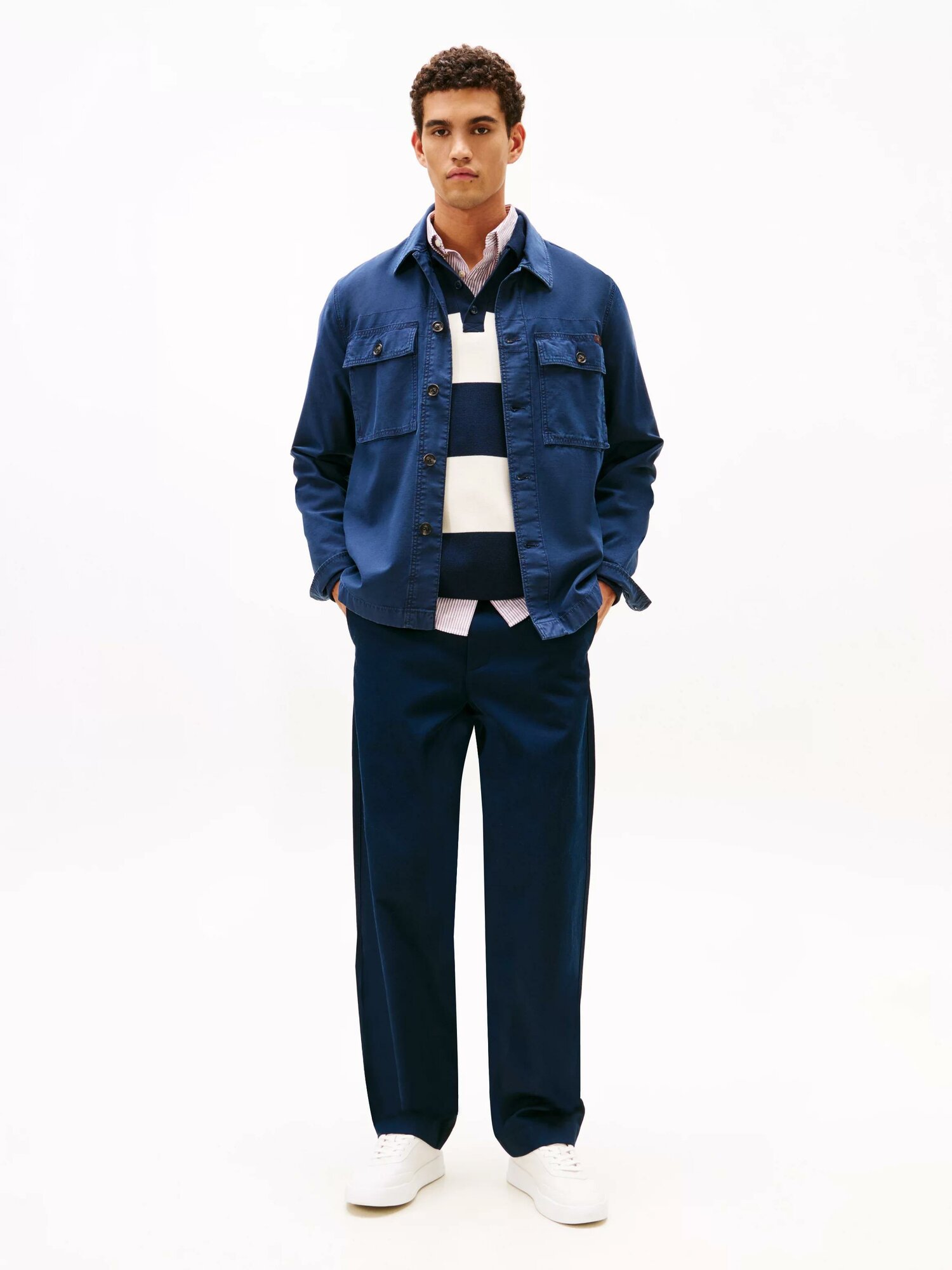 Куртка TOMMY HILFIGER, размер M, синий — фото 1