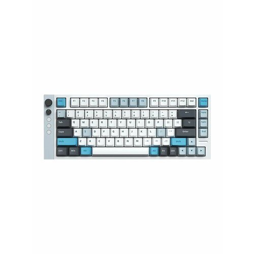 фото Lamzu jet75, белый/голубой, игровая клавиатура