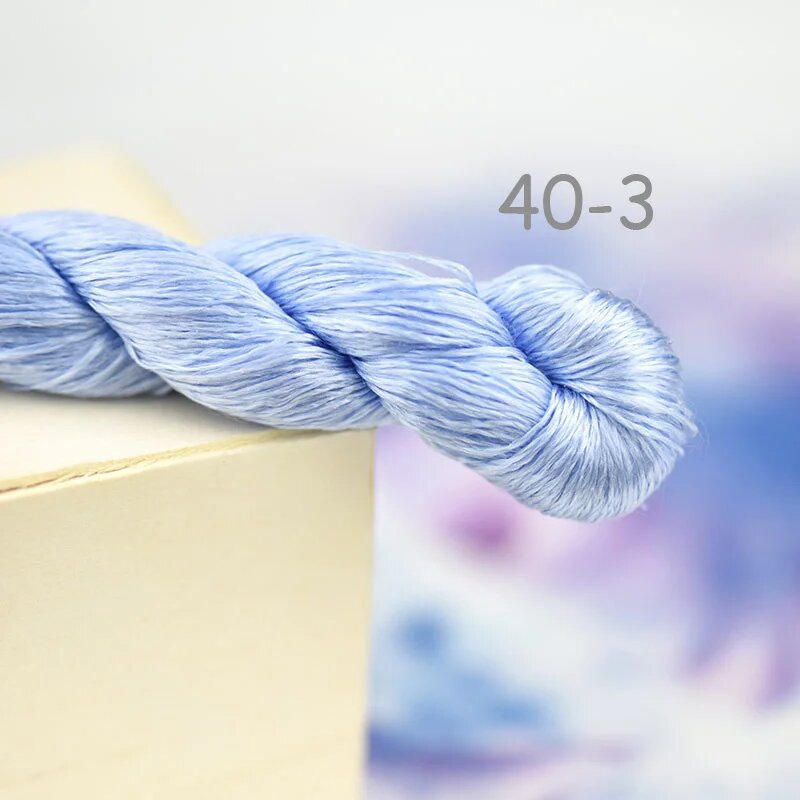 Шелковая нить для вышивки Wedgewood Blue