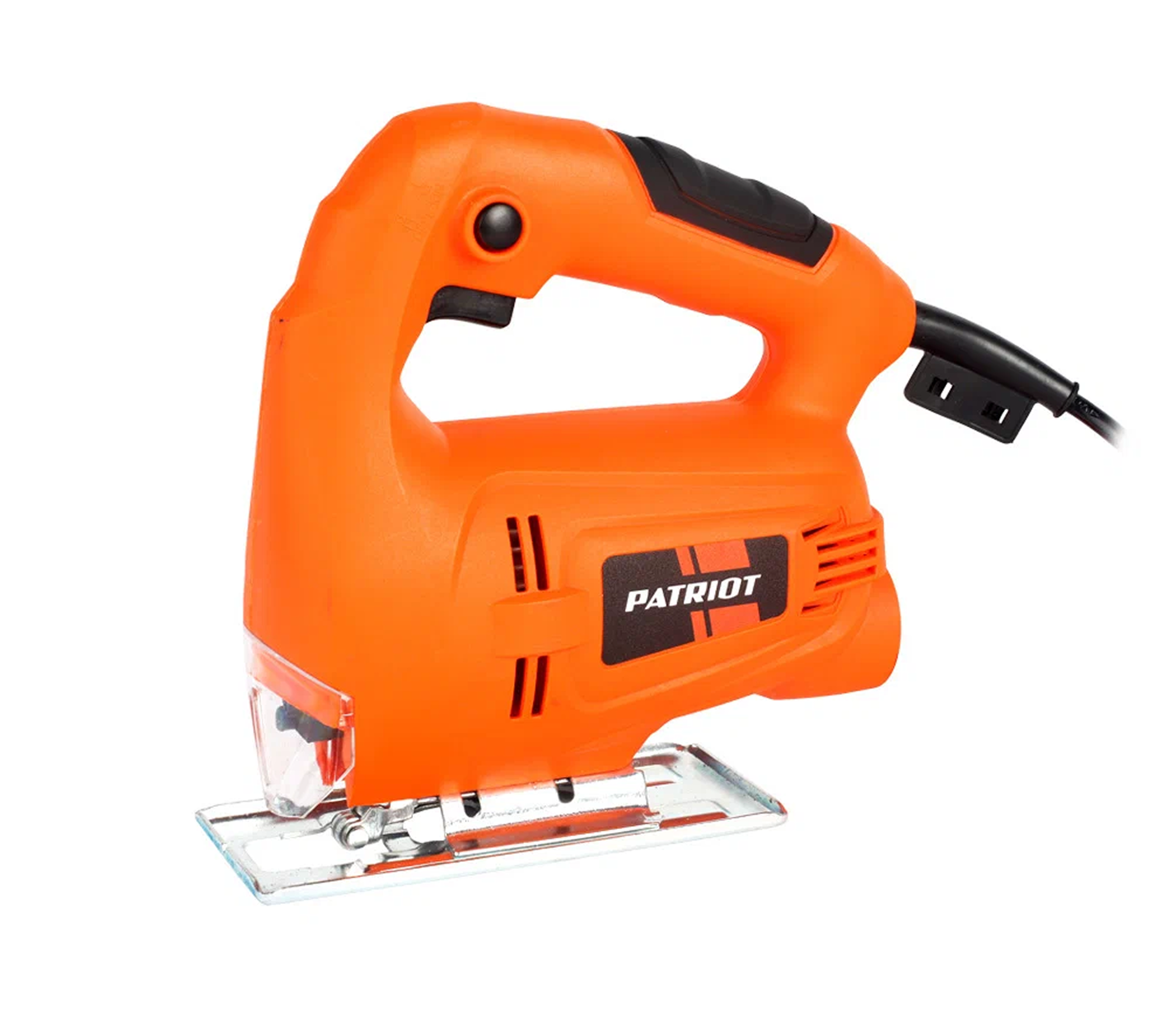 Лобзик электрический PATRIOT LS 501 ручной по дереву и стали, 500Вт, частота движения 3800 ход мин