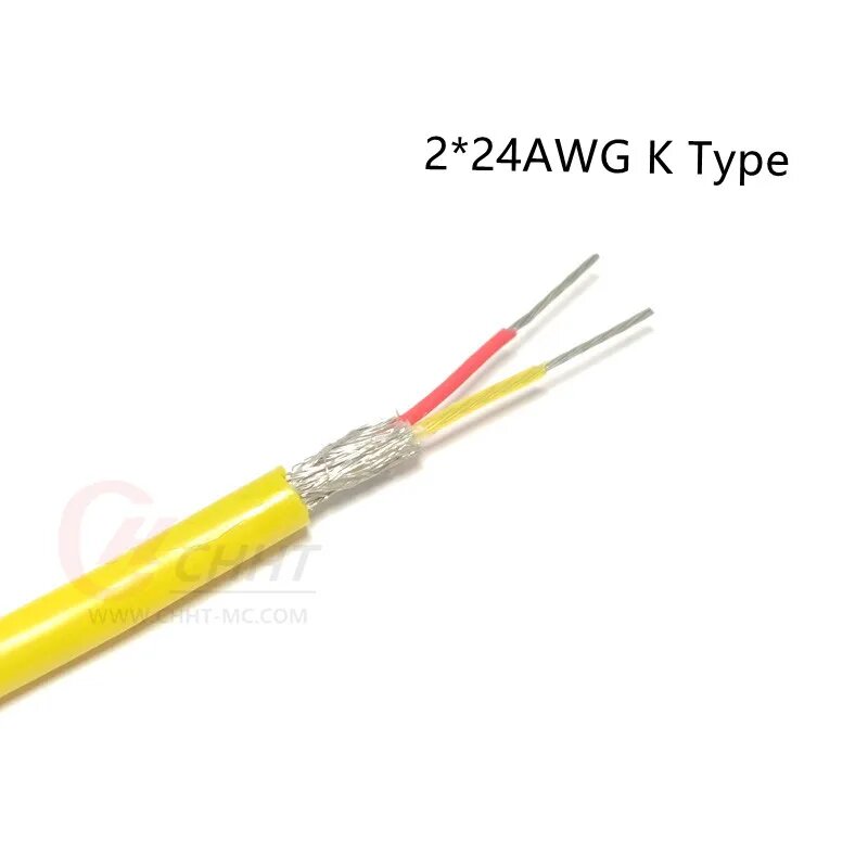 2*24AWG K-Type термопара