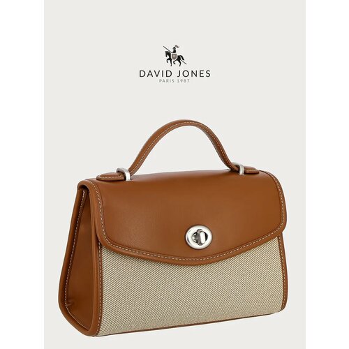 Сумка кросс-боди DAVID JONES бежевыйкоричневый 3711₽