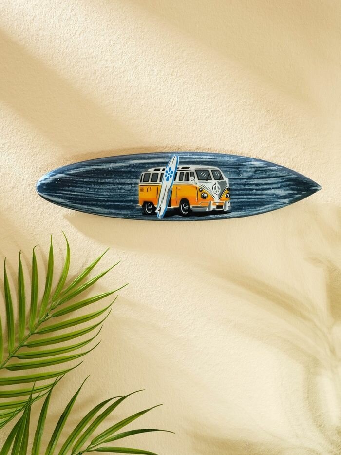 Панно Доска для сёрфа Сплитти , дерево, 30 7 см