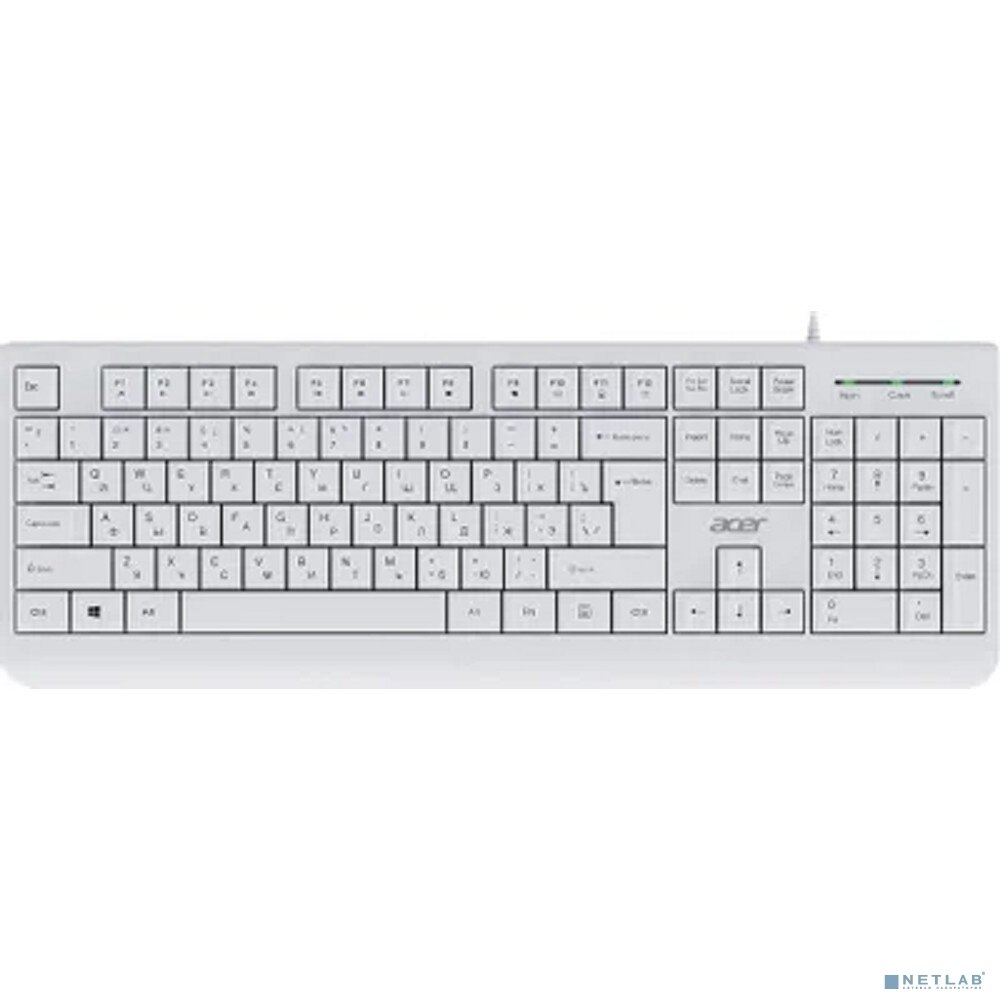 Клавиатура Acer OKW400 White — фото 1
