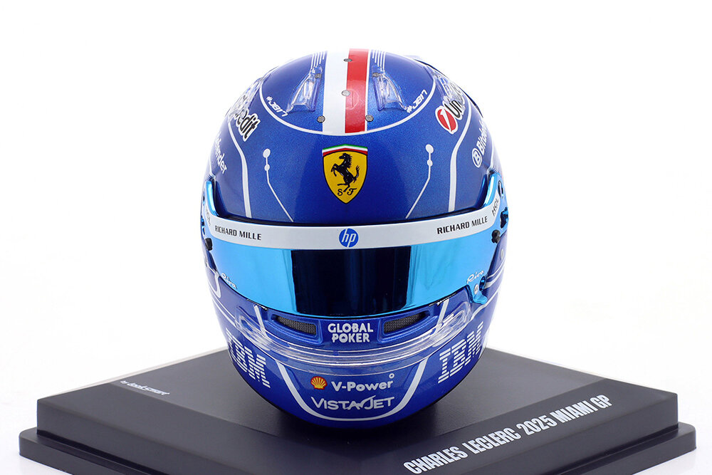 LOOKSMART Шлем bell c.leclerc miami gp 2025 ferrari SF25 — фото 1