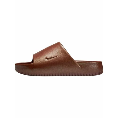 фото Шлёпанцы nike calm slides, размер 7 us, бордовый