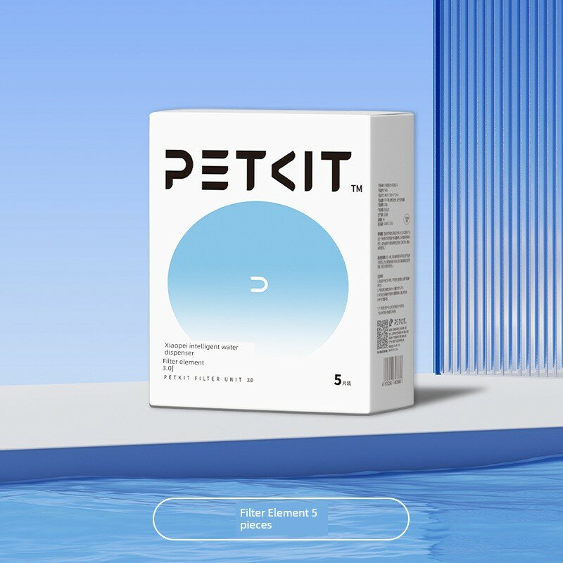 PETKIT Круглый фильтр-картридж для водного диспенсера 1 упаковка 5 шт. для домашних животных