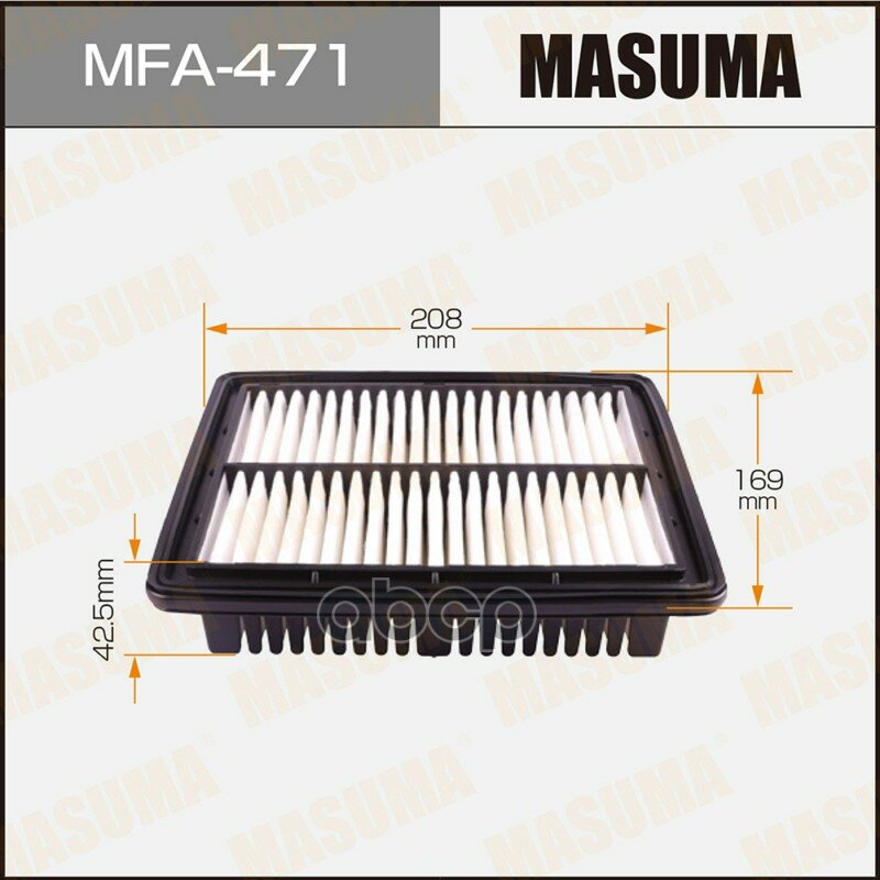 Фильтр воздушный Masuma арт. MFA471