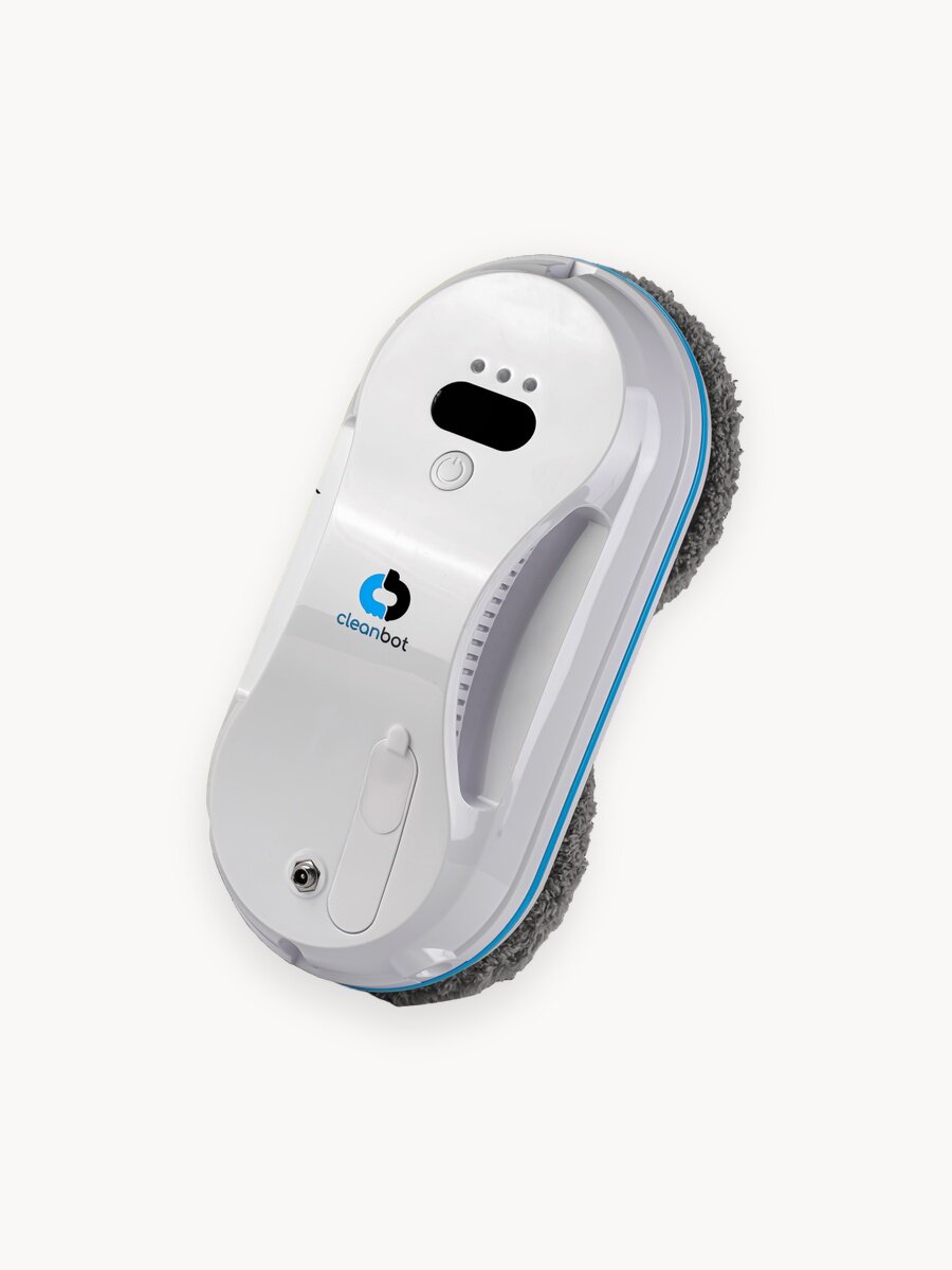 Робот мойщик окон с распылением Cleanbot Pulse, в наборе 26 салфеток