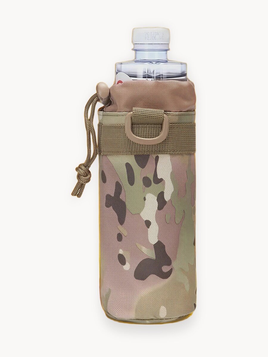 Тактический подсумок, сумка для бутылки с водой, цвет мультикам