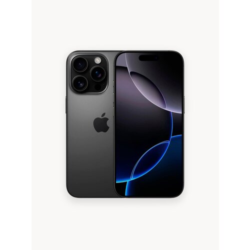Смартфон Apple iPhone 16 Pro 128GB Black Titanium nano SIM eSIM 147731₽