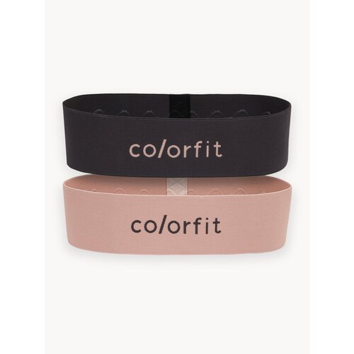 Резинки для фитнеса Colorfit набор из двух резинок разной нагрузки