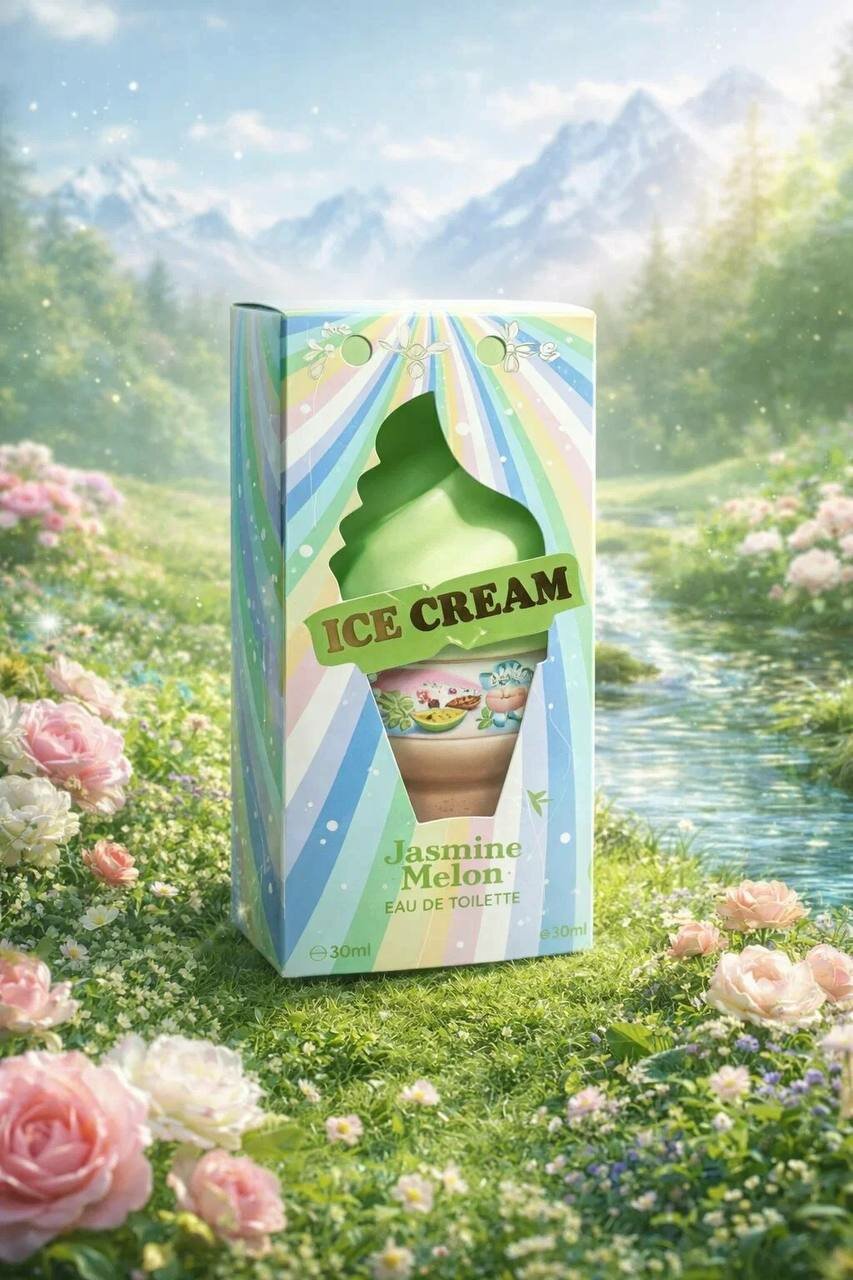 Туалетная вода Ice Cream "Jasmine Melon", 100мл- свежесть и нежность в одном флаконе