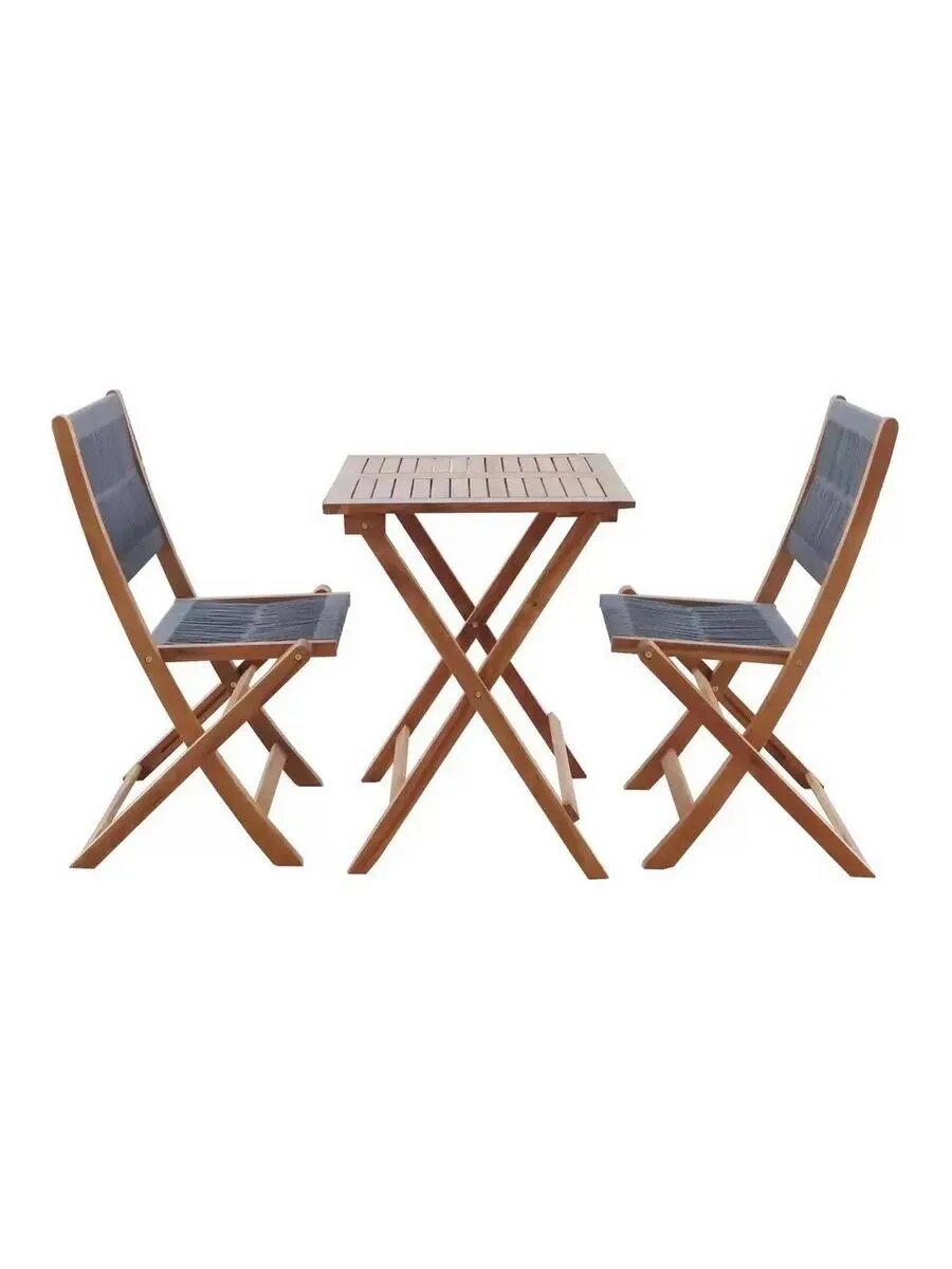 Набор садовой мебели Thinh Phu TP2090.0.2 3 предмета Brown/Gray