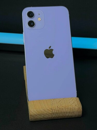 Изображение товара Смартфон Apple iPhone 12, 128gb, Purple, RU, nano SIM + eSIM, 90%