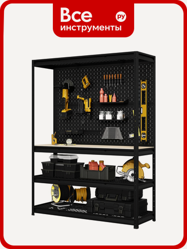 Изображение товара Верстак-стеллаж Greenberg BOREX 2000х1507х507 BOREX_VERSTAK