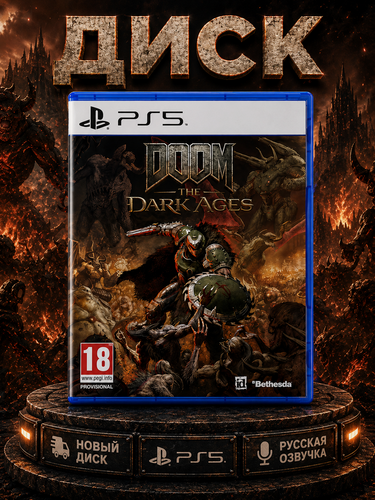Изображение товара Игра "DOOM: The Dark Ages" для PS5, коробочное издание, русская версия